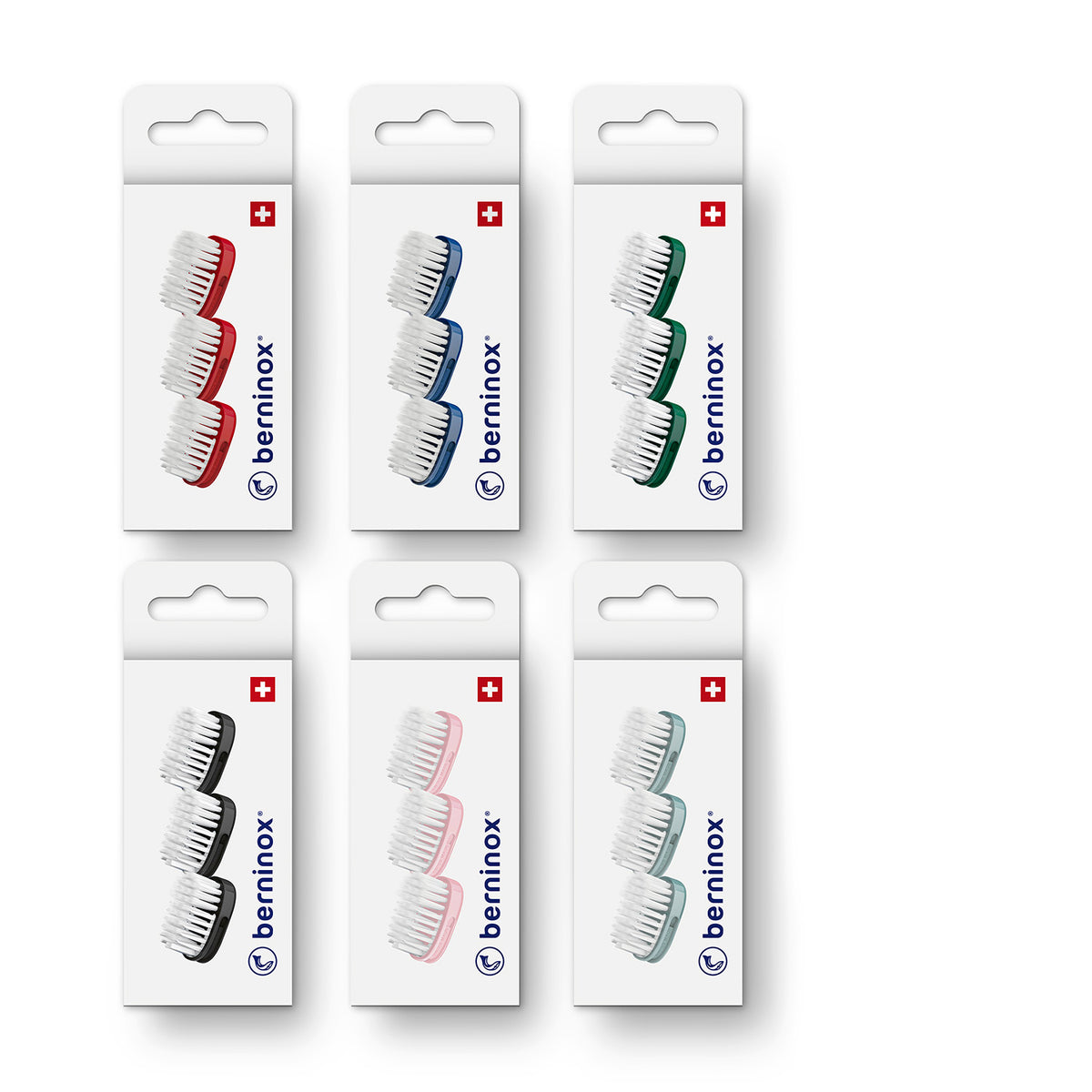 Pack 6 recharges Medium - 6 couleurs - 18 têtes