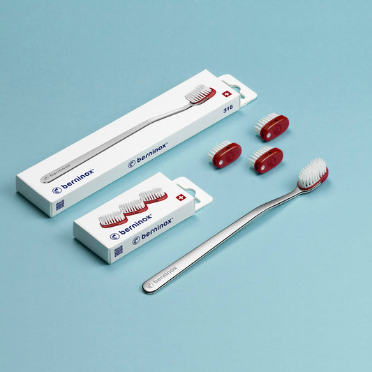 the Berninox sustainable - toothbrush Swiss